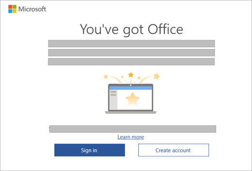 microsoft office for mac acivation email address